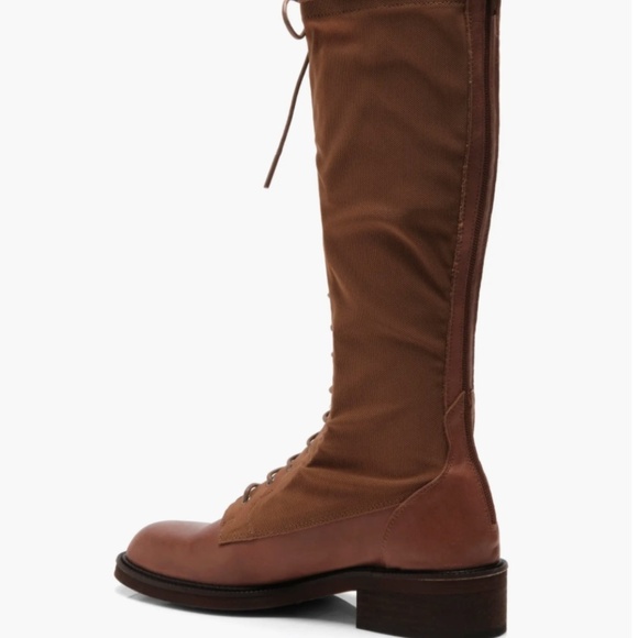 Free People Trickum Tall Lace-Up Combat Boots - Picture 3 of 12